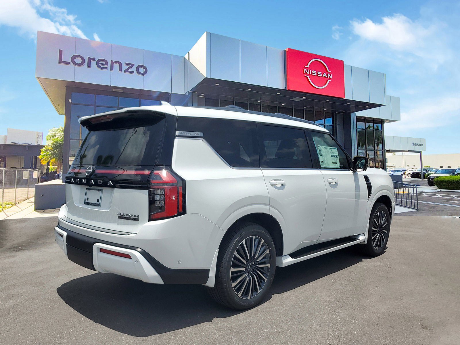 New 2025 Nissan Armada Platinum Reserve RWD image 4