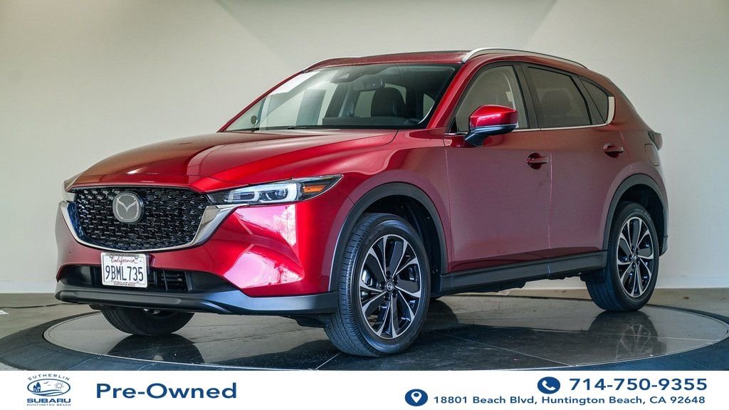 Used 2022 MAZDA CX-5 AWD 2.5 S w/ Premium Package