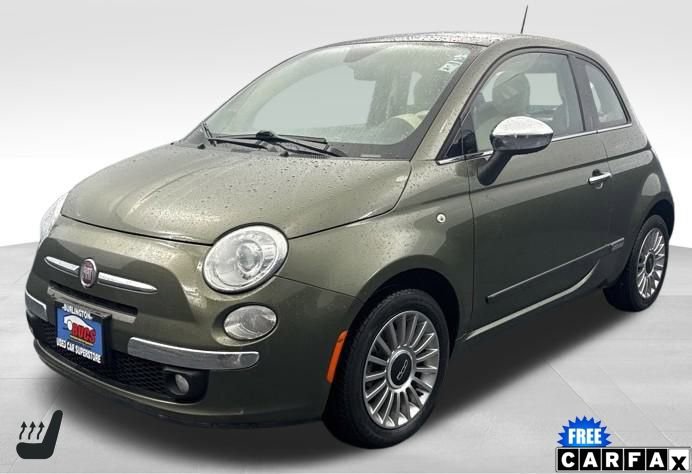 Used 2012 FIAT 500 Lounge w/ Luxury Leather Pkg image 1