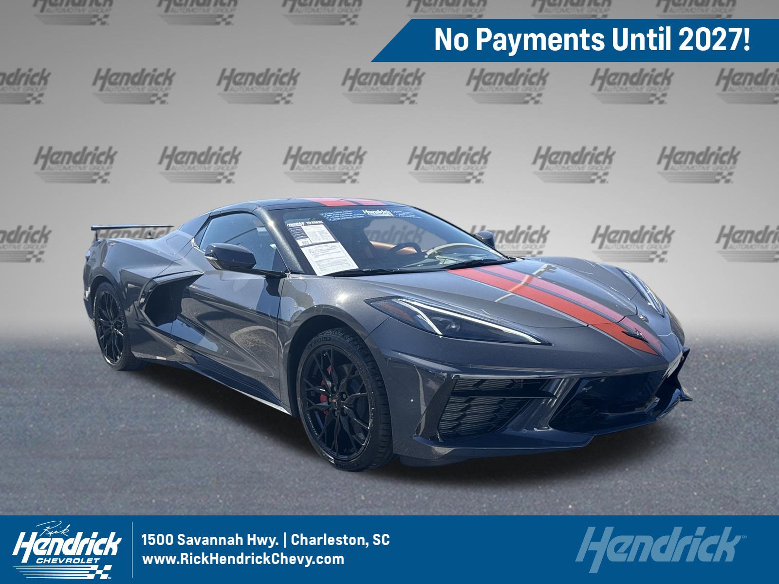 Used 2027 Chevrolet Corvette Stingray Convertible w/ LPO, Roadside Safety Package RWD image 1