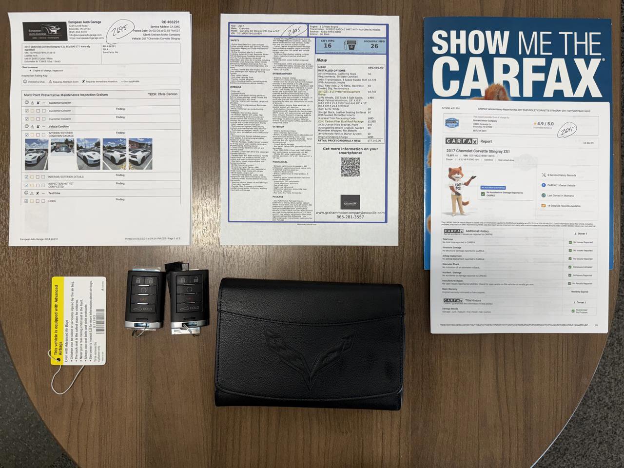 Used 2017 Chevrolet Corvette Stingray Coupe RWD image 51