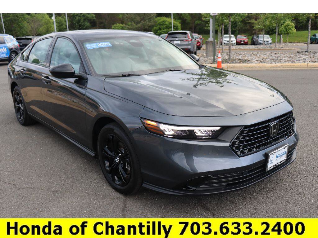 Certified 2025 Honda Accord SE