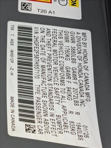 New 2026 Honda Civic Sport image 16