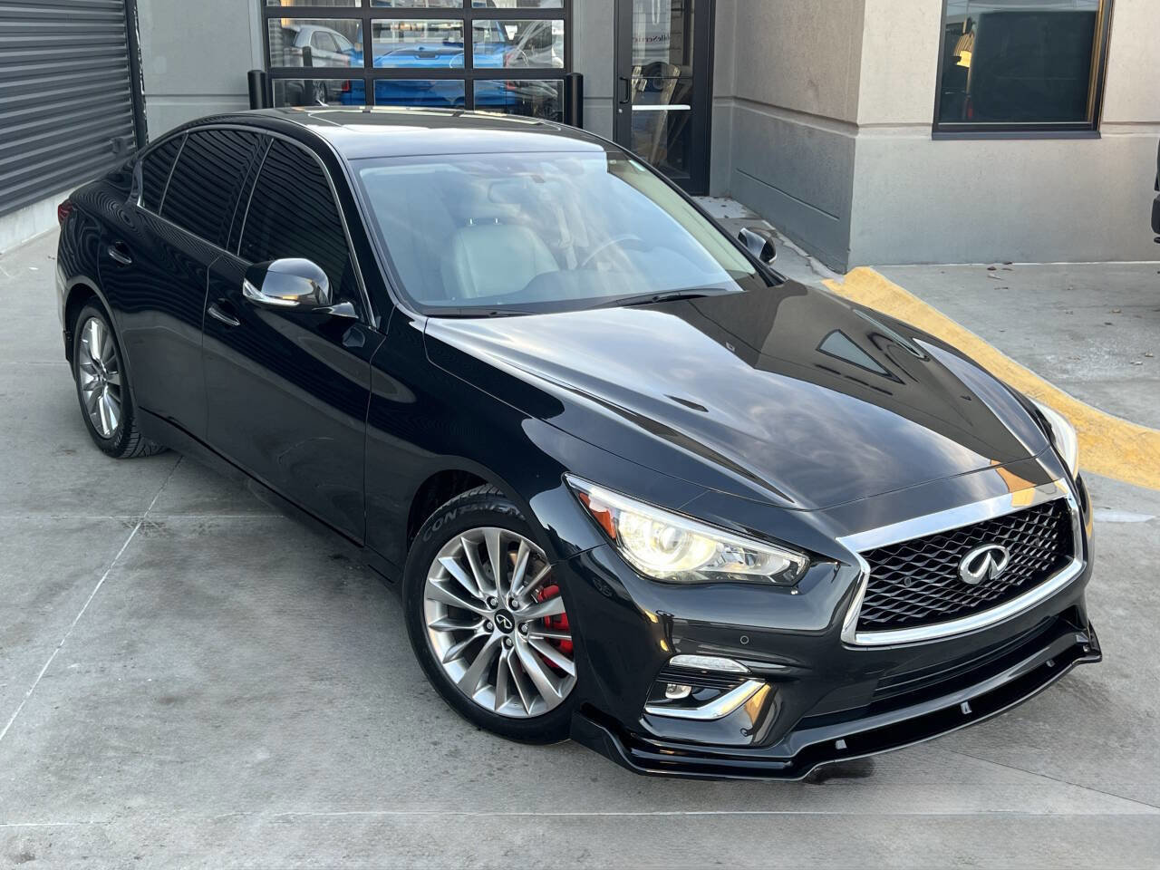 Used 2021 INFINITI Q50 Luxe w/ Cargo Package image 6