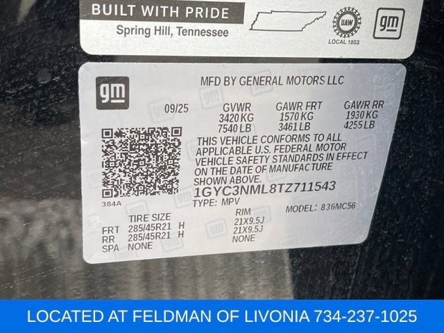 Used 2026 Cadillac Vistiq Sport w/ LPO, Floor Liner Package AWD/4WD image 10