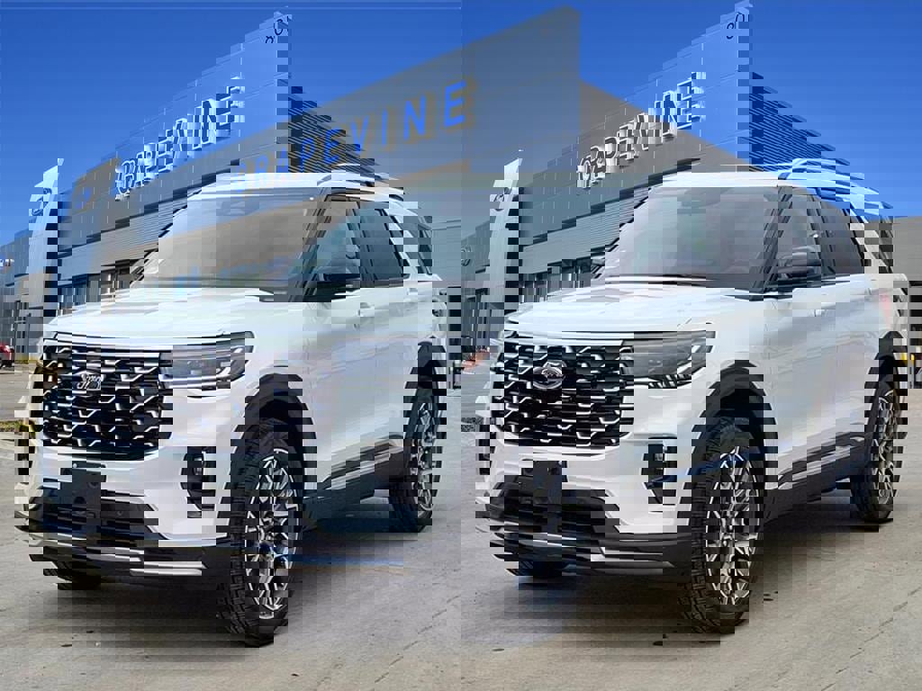 New 2025 Ford Explorer Platinum