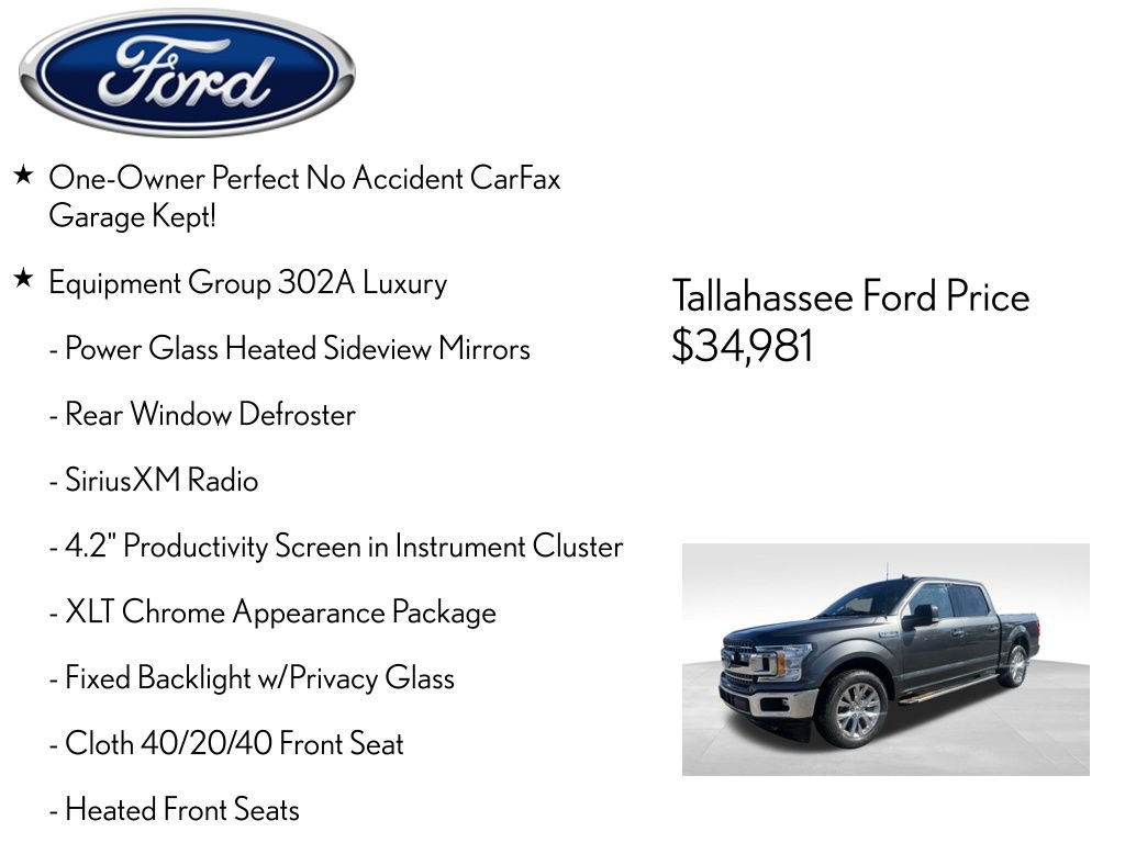 Used 2020 Ford F150 XLT w/ Equipment Group 302A Luxury image 6