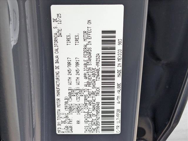 New 2026 Toyota Tacoma SR5 image 18