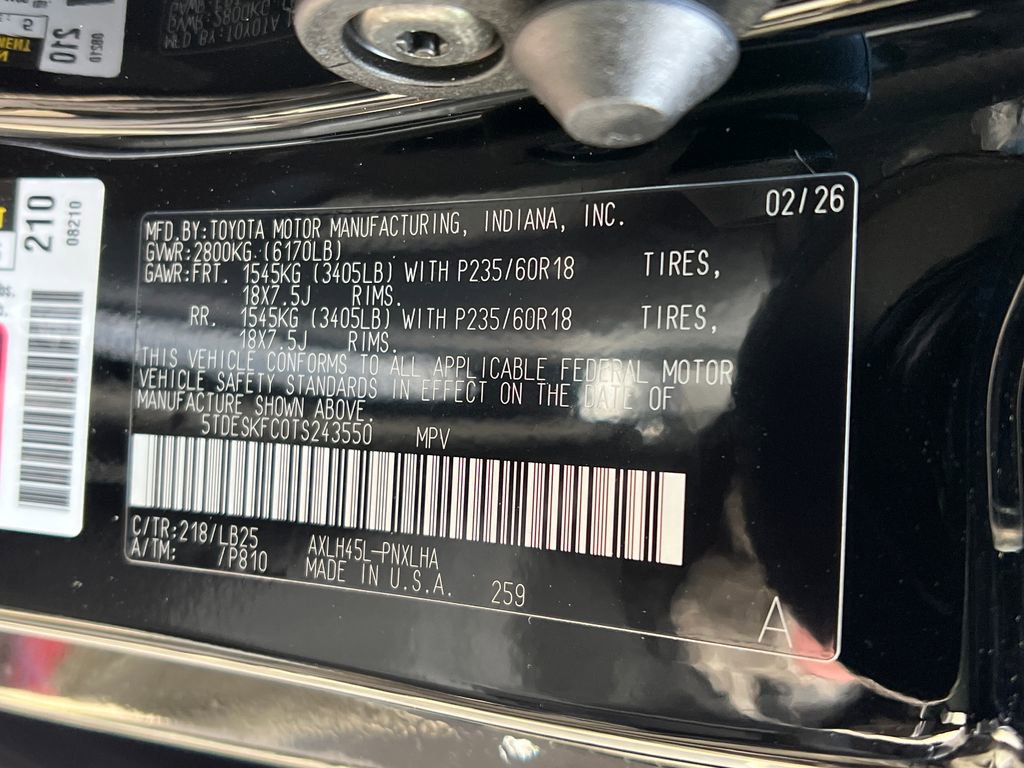 New 2026 Toyota Sienna Platinum image 29