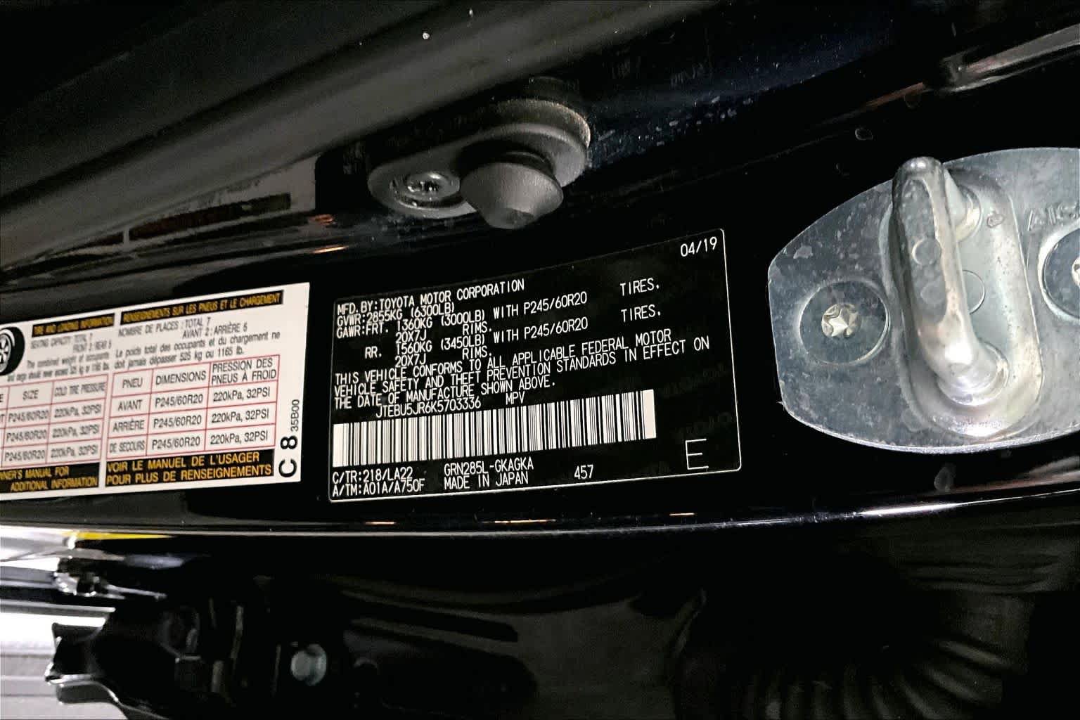 Used 2019 Toyota 4Runner Limited AWD/4WD image 31