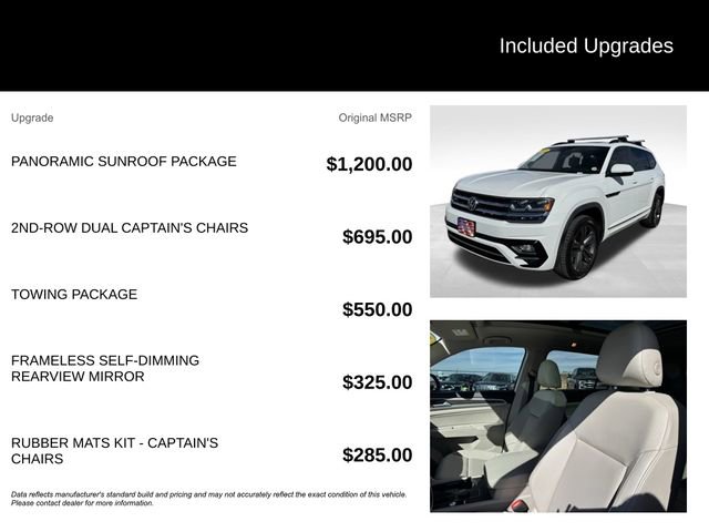 Used 2020 Volkswagen Atlas SE w/ Panoramic Sunroof Package image 5