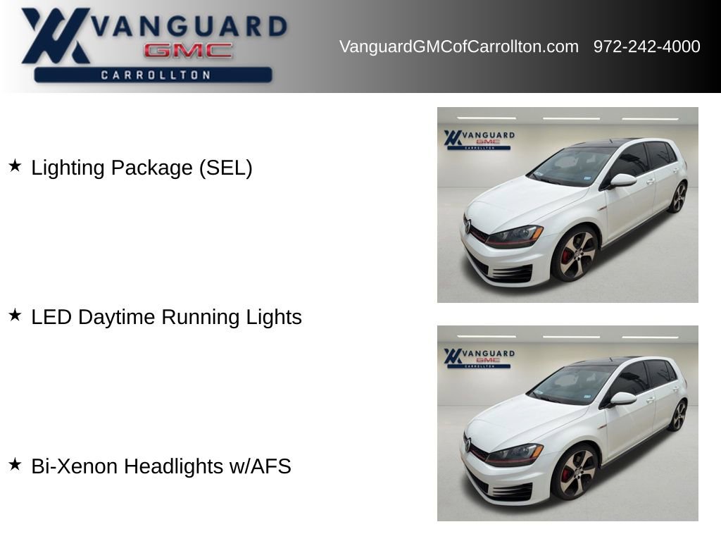 Used 2015 Volkswagen GTI SE w/ Lighting Package (SEL) FWD image 5