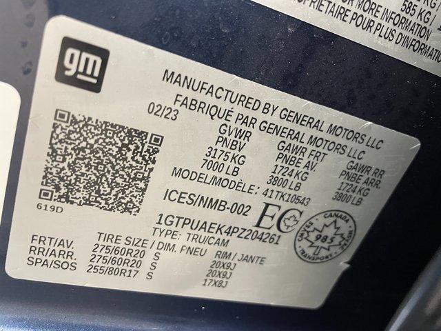 Used 2023 GMC Sierra 1500 Pro w/ Graphite Edition image 26