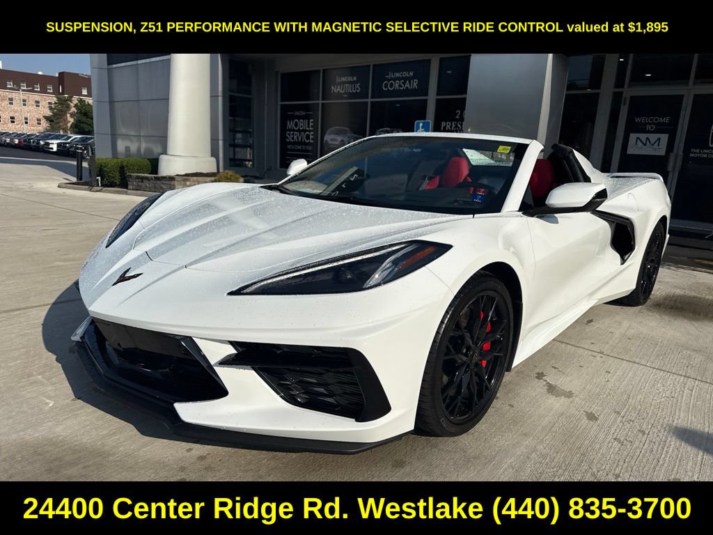 Used 2023 Chevrolet Corvette Stingray Preferred Conv w/ Z51 Performance Package RWD image 4