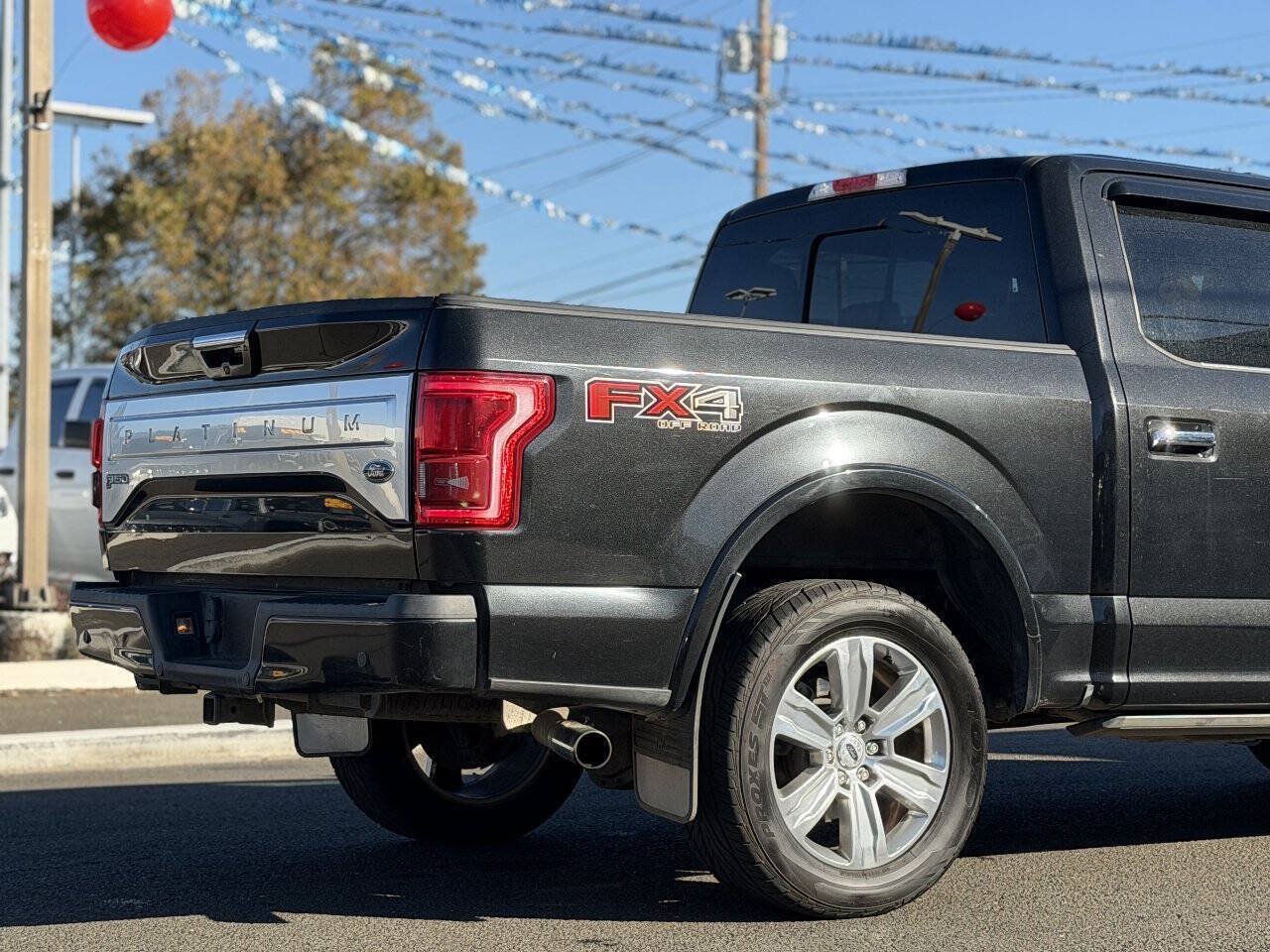 Used 2015 Ford F150 Platinum w/ Max Trailer Tow Package AWD/4WD image 6