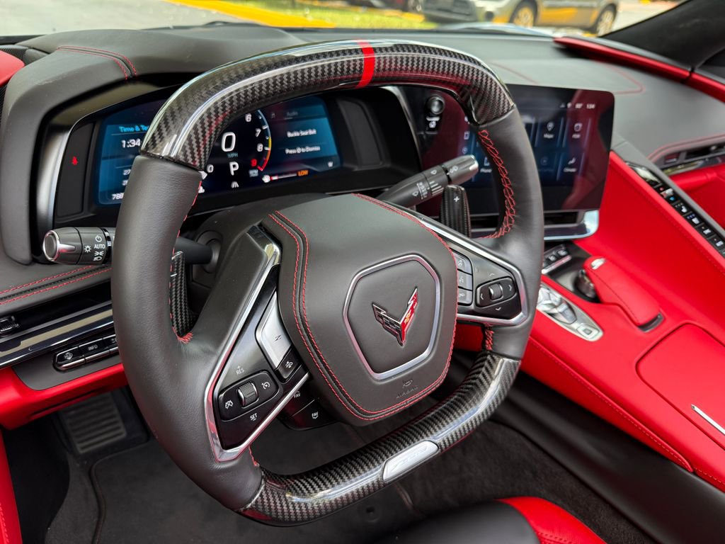 Used 2024 Chevrolet Corvette Z06 w/ Stealth Interior Trim Package RWD image 17
