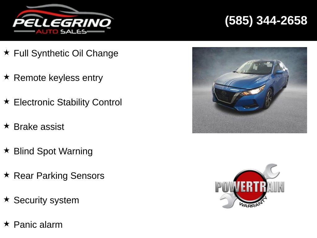 Used 2022 Nissan Sentra SV FWD image 2