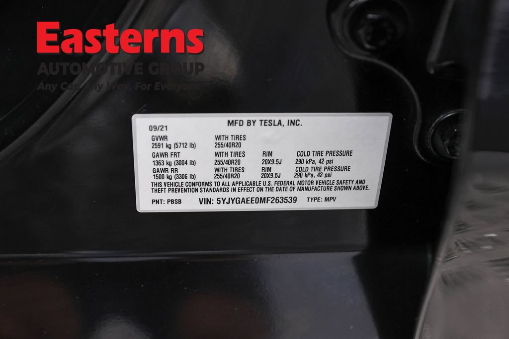 Used 2021 Tesla Model Y Long Range AWD/4WD image 32