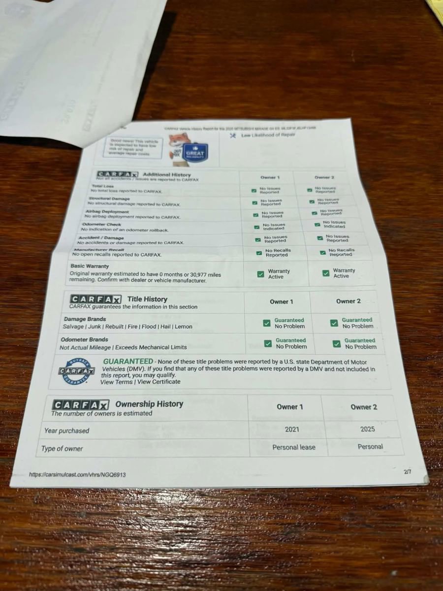 Used 2020 Mitsubishi Mirage G4 ES image 16