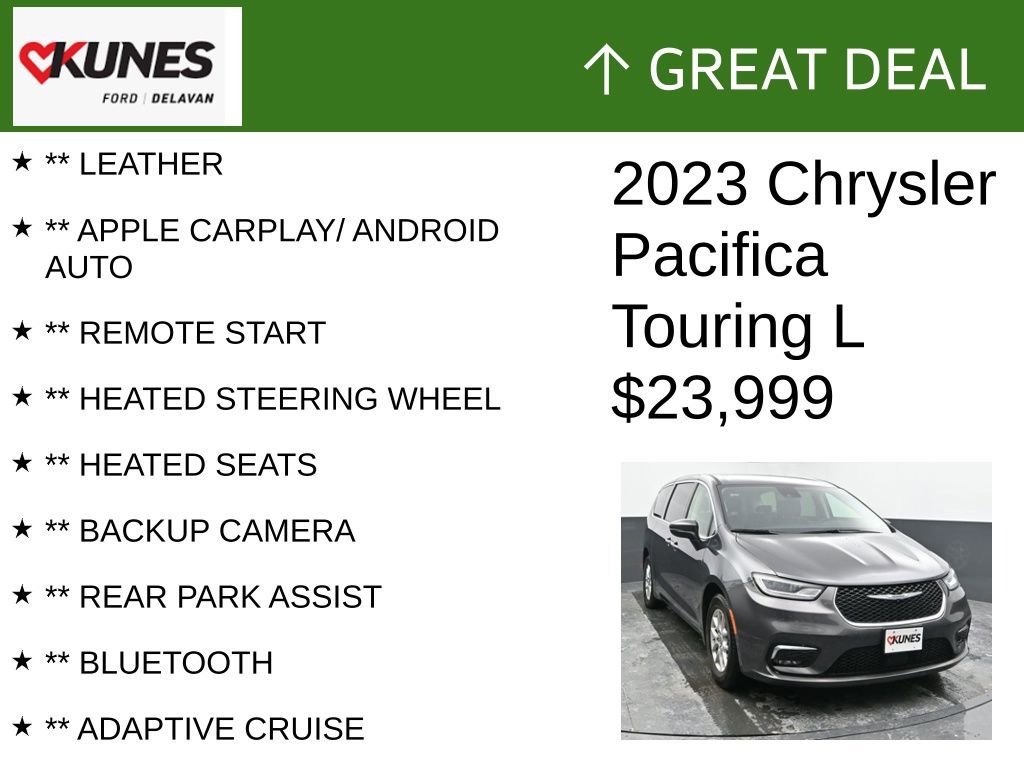 Used 2023 Chrysler Pacifica Touring-L image 2
