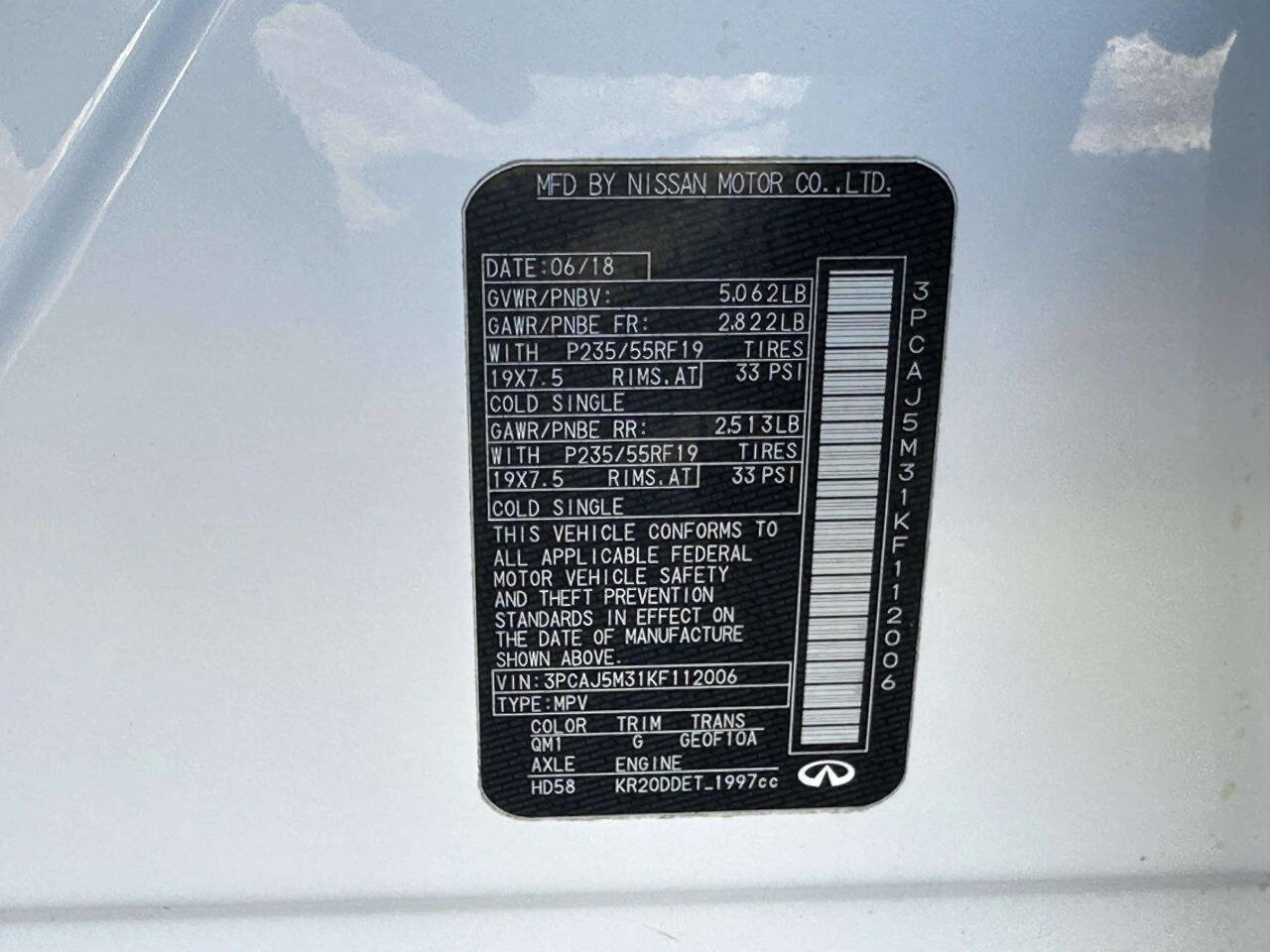 Used 2019 INFINITI QX50 Essential w/ Premium Heat Package image 25