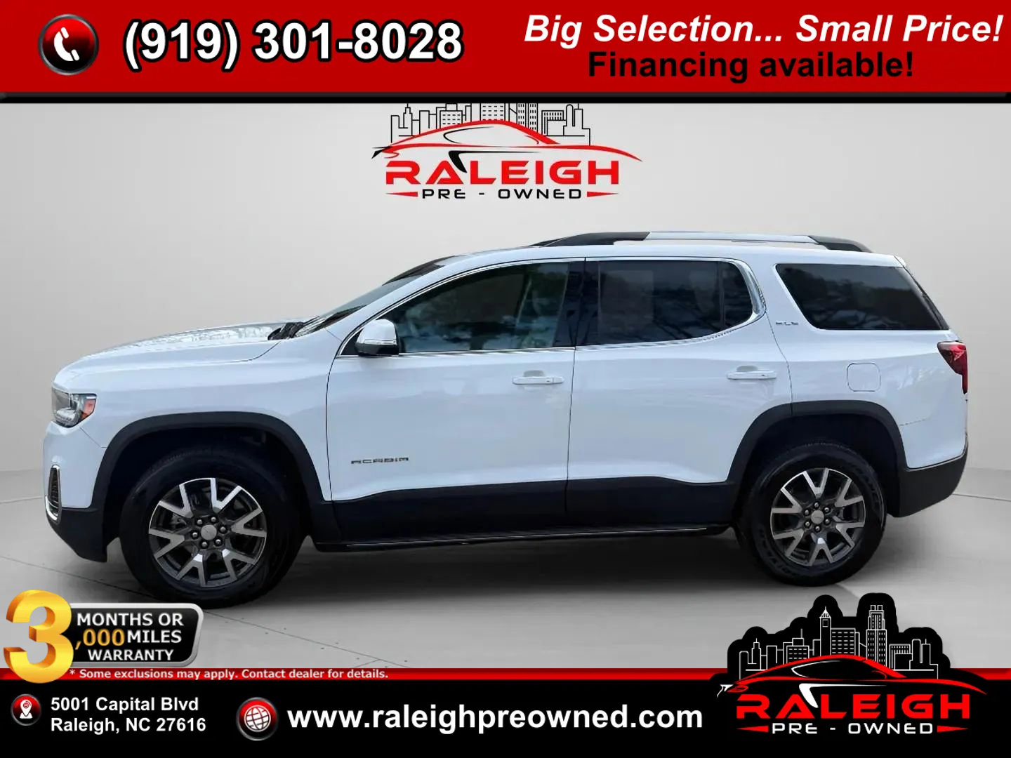 Used 2023 GMC Acadia SLE w/ Driver Convenience Package image 1