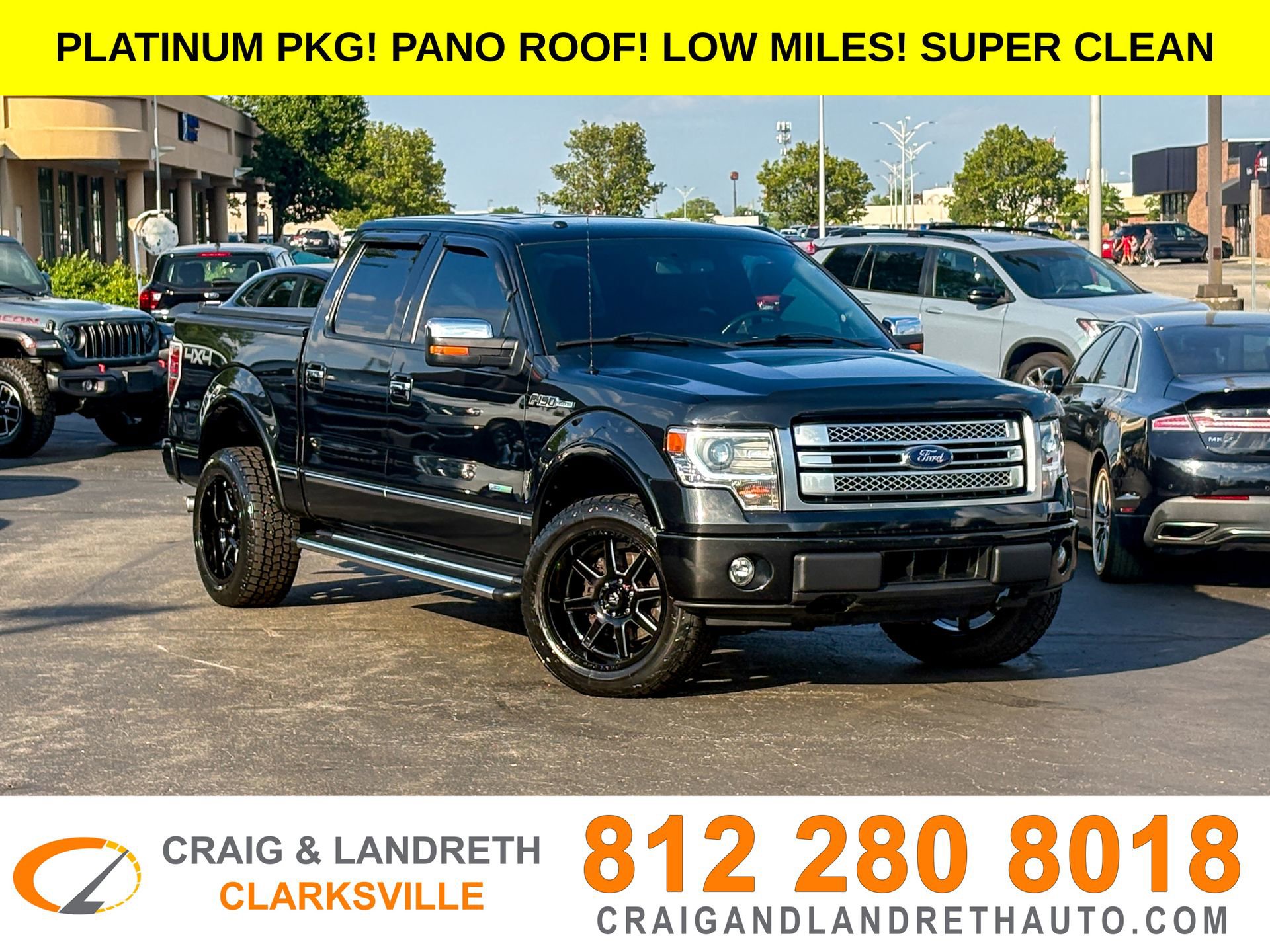 Used 2014 Ford F150 Platinum AWD/4WD image 1