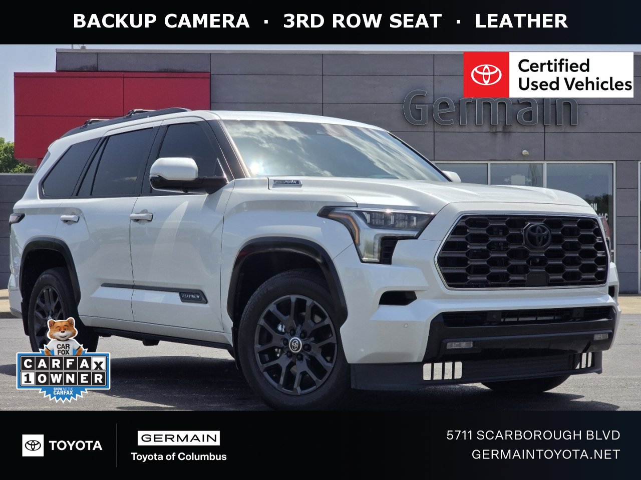Certified 2024 Toyota Sequoia Platinum AWD/4WD image 1