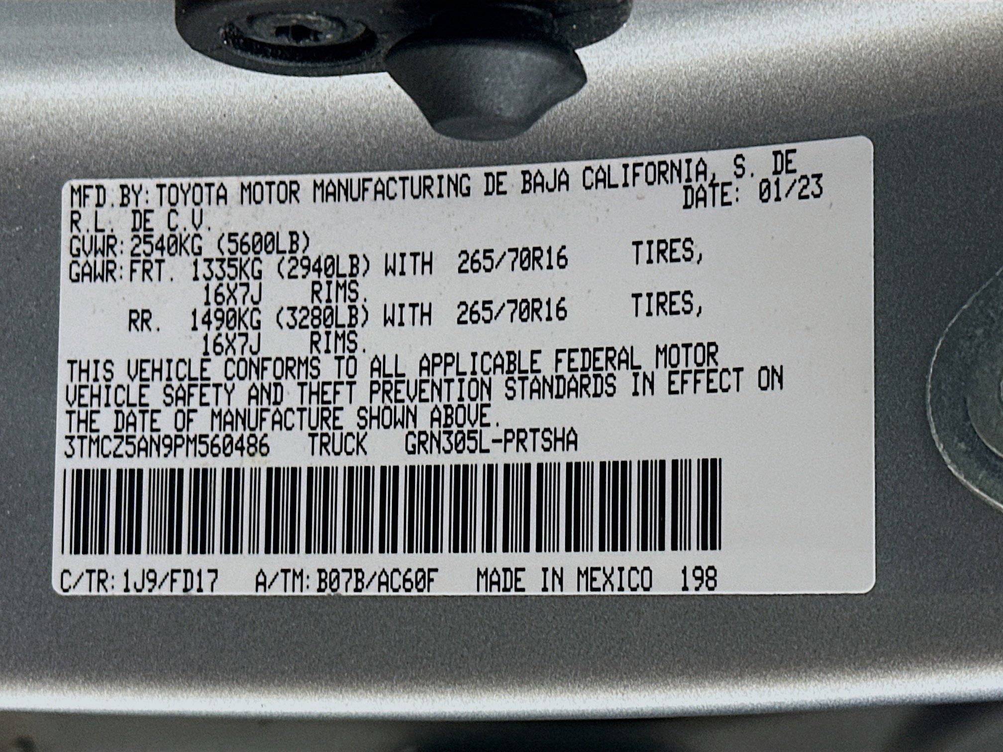 Used 2023 Toyota Tacoma TRD Off-Road image 12