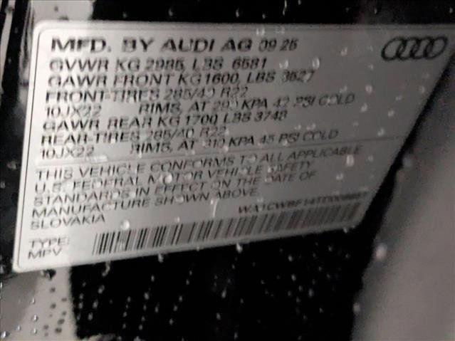 New 2026 Audi SQ8 Prestige image 19