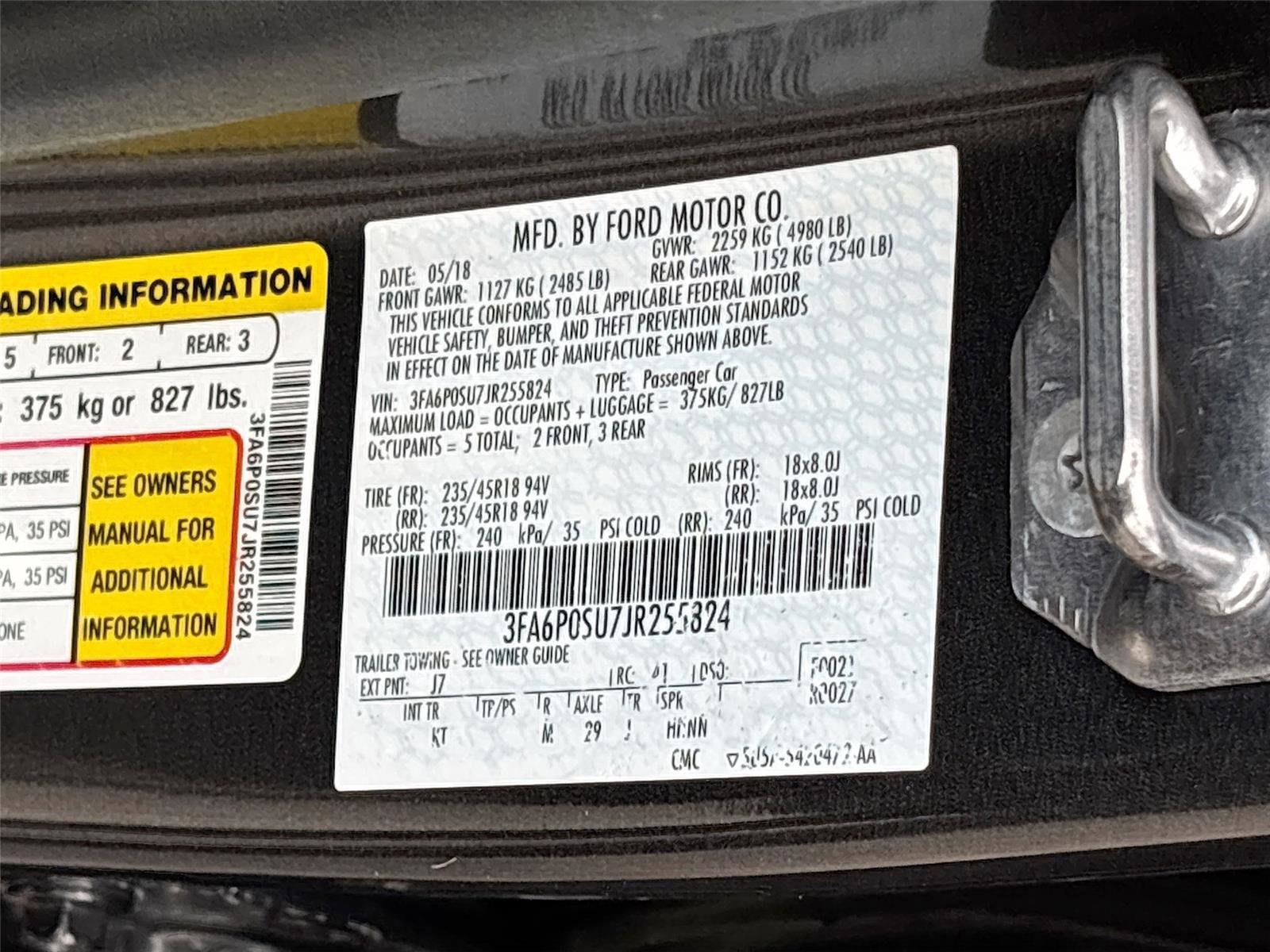 Used 2018 Ford Fusion Energi Titanium FWD image 33