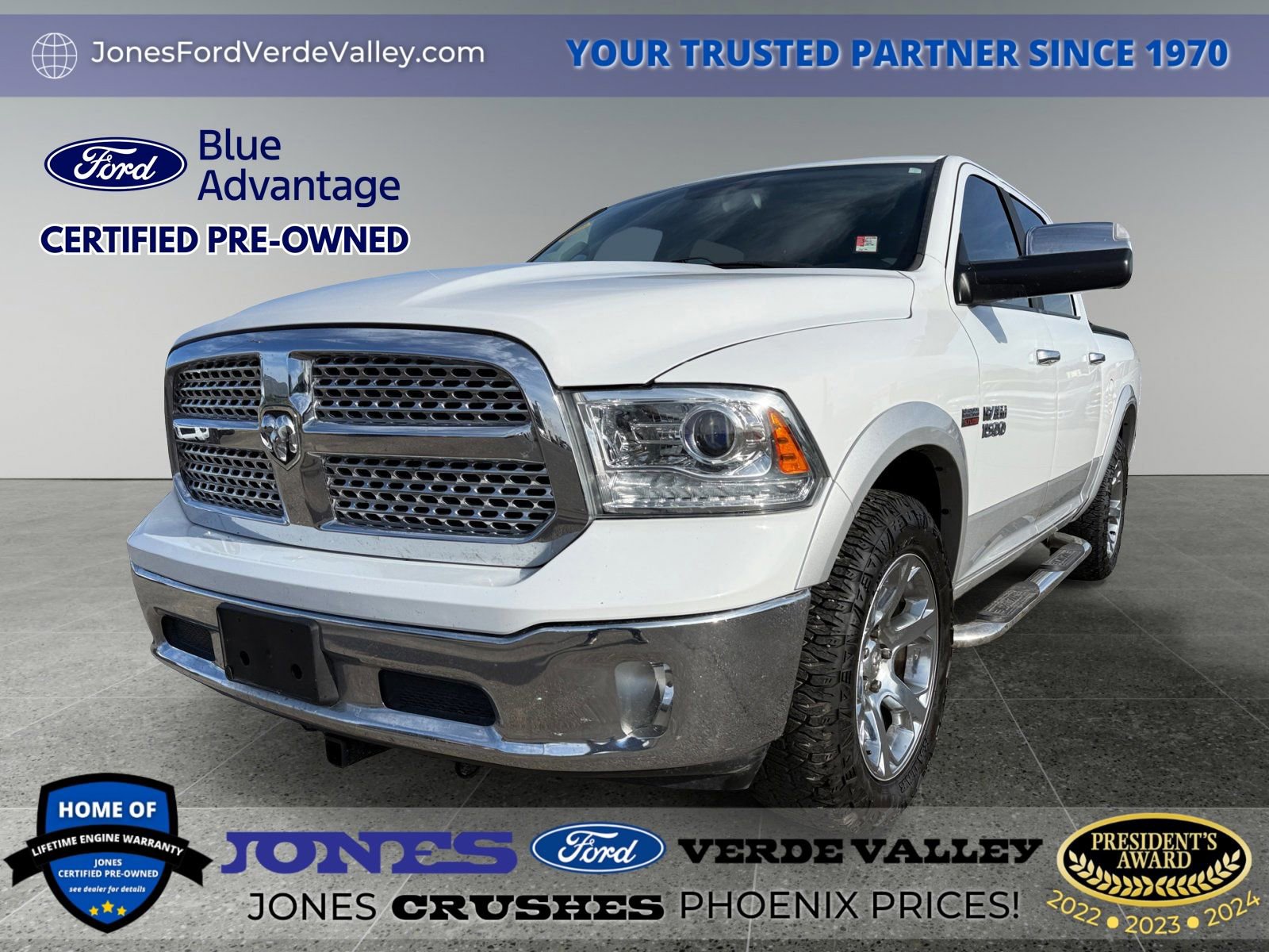Used 2017 RAM 1500 Laramie w/ Convenience Group AWD/4WD image 1
