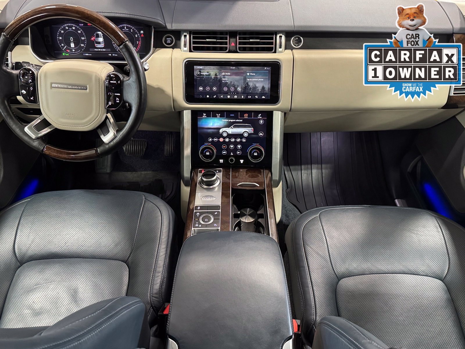 Used 2019 Land Rover Range Rover HSE AWD/4WD image 2
