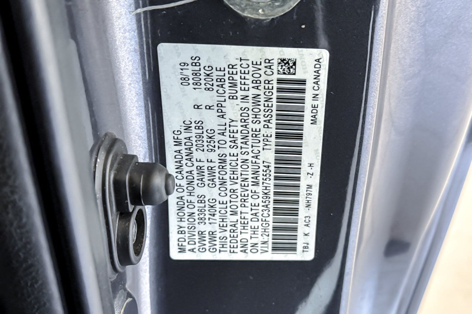 Used 2019 Honda Civic Si image 28