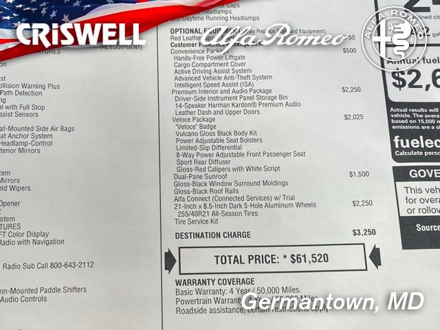 New 2025 Alfa Romeo Stelvio Sprint image 49