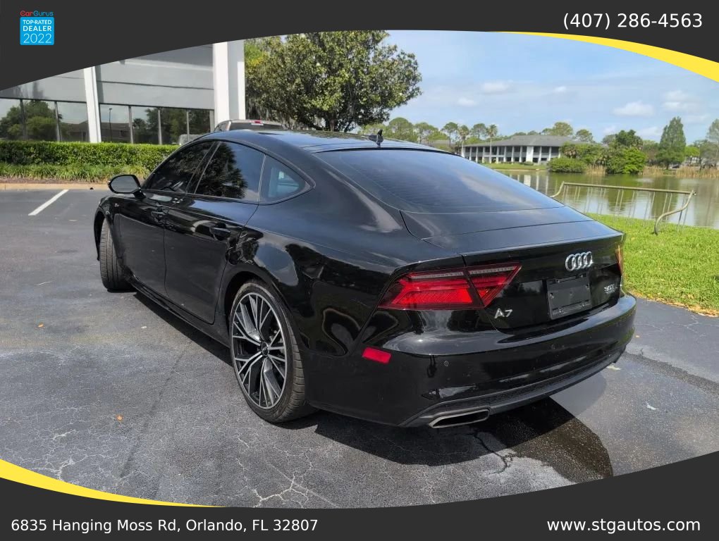 Used 2017 Audi A7 3.0T Premium Plus w/ Black Optic Package image 3