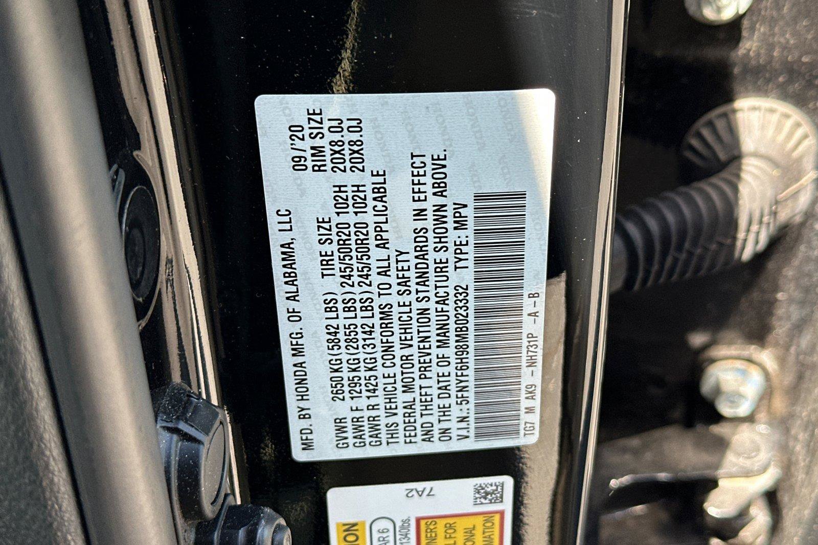 Used 2021 Honda Pilot Touring image 32