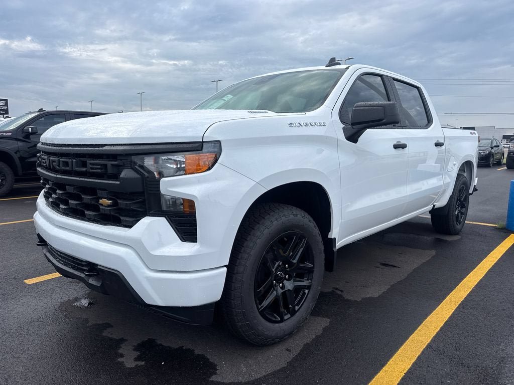 New 2026 Chevrolet Silverado 1500 Custom w/ Turbomax Blackout Package