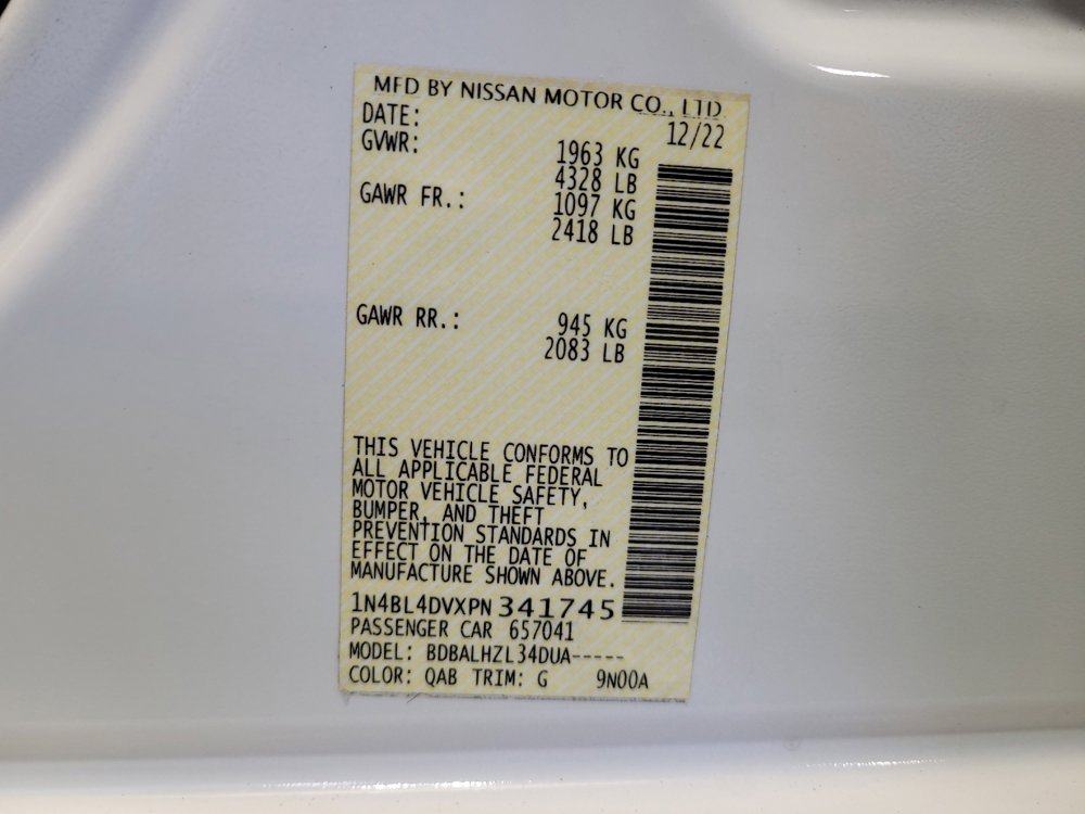 Used 2023 Nissan Altima 2.5 SV image 33