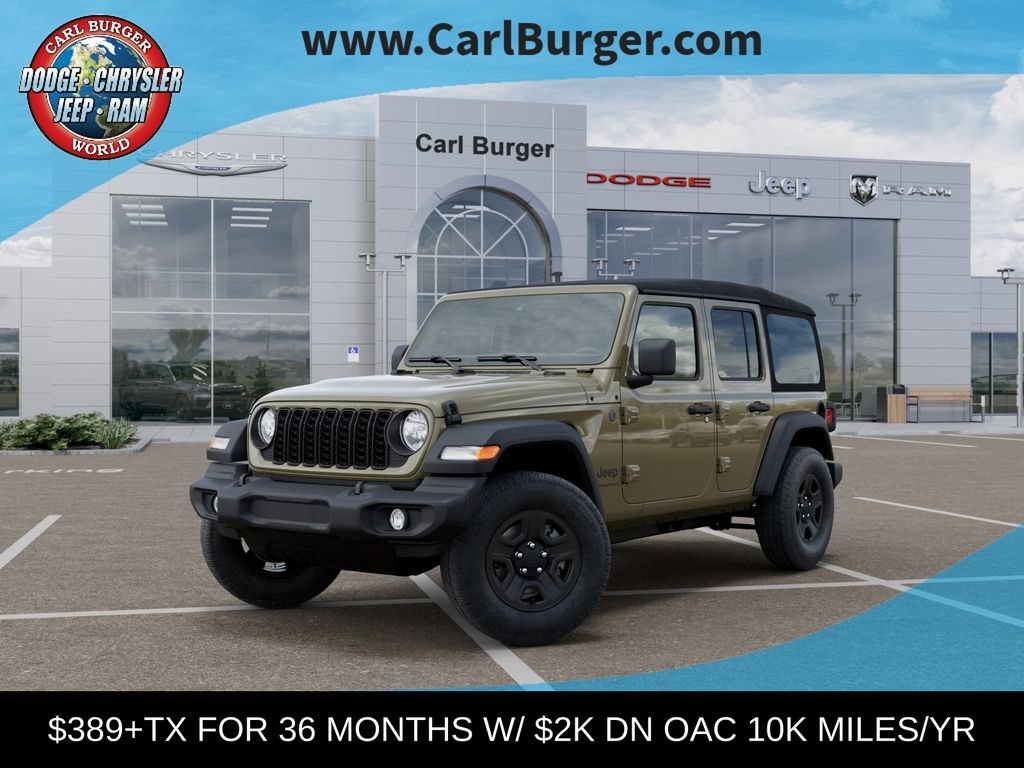 New 2026 Jeep Wrangler Unlimited Sport