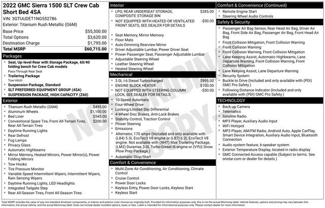 Used 2022 GMC Sierra 1500 SLT AWD/4WD image 9
