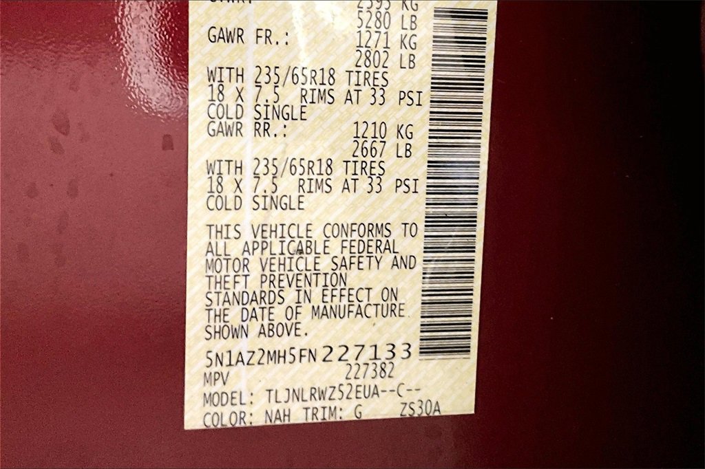 Used 2015 Nissan Murano SL w/ SL Technology Package image 33