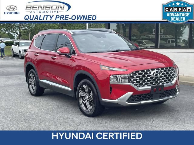 Certified 2022 Hyundai Santa Fe SEL w/ Convenience + Premium Package AWD/4WD image 1