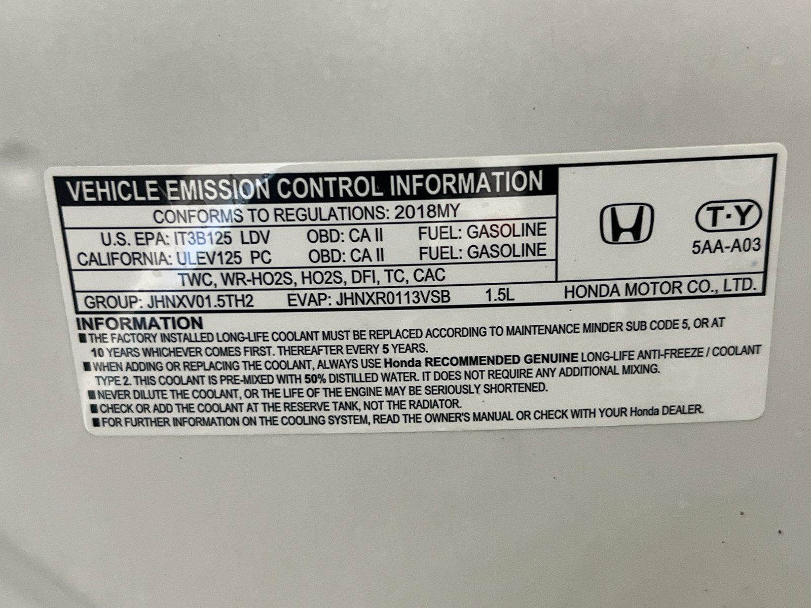 Used 2018 Honda Civic Sport Touring image 22