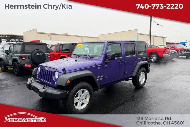 Used 2017 Jeep Wrangler Unlimited Sport w/ Quick Order Package 24S image 3