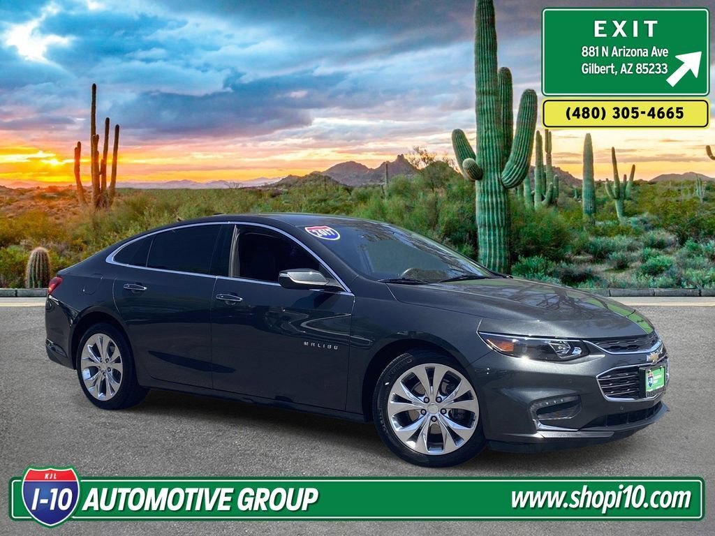Used 2017 Chevrolet Malibu Premier w/ Driver Confidence Package FWD image 1