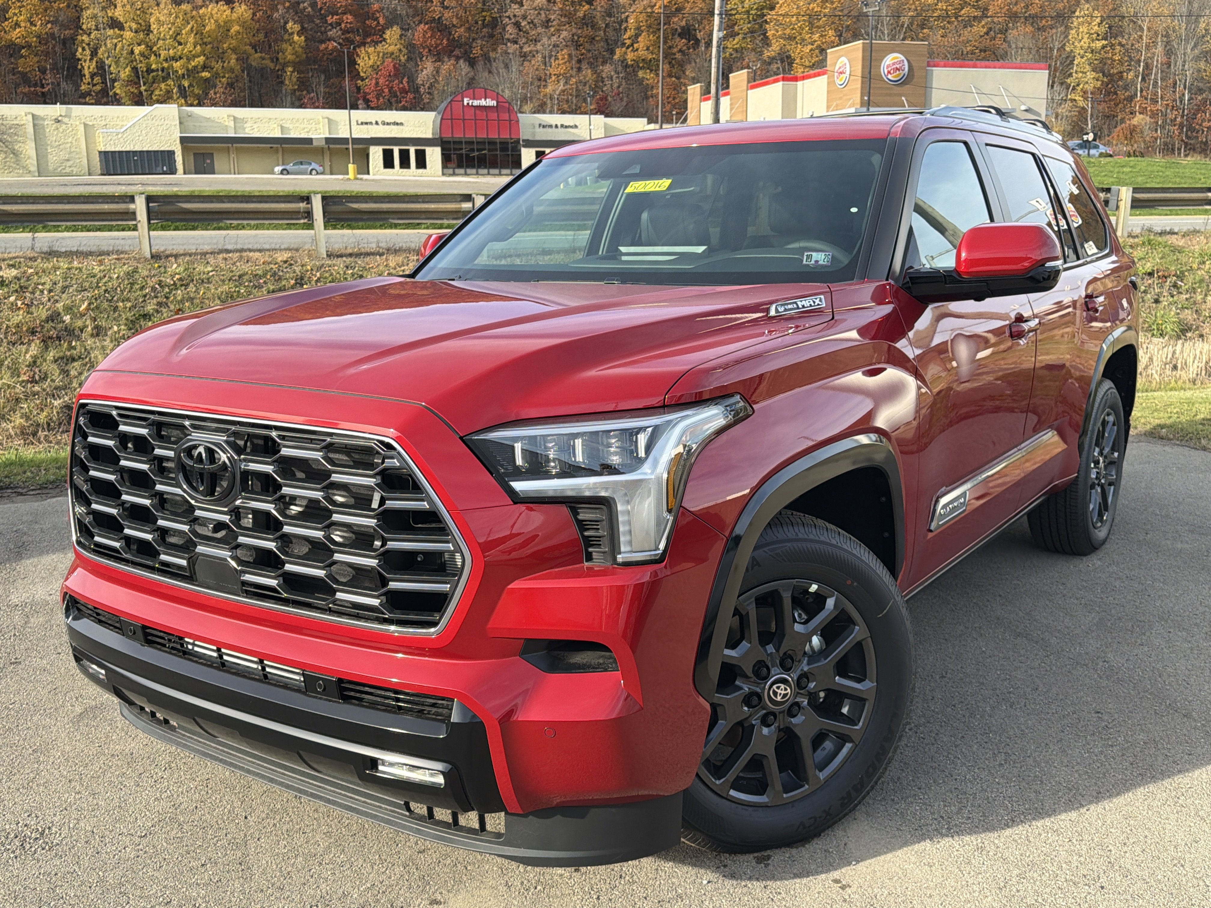 New 2026 Toyota Sequoia Platinum image 1