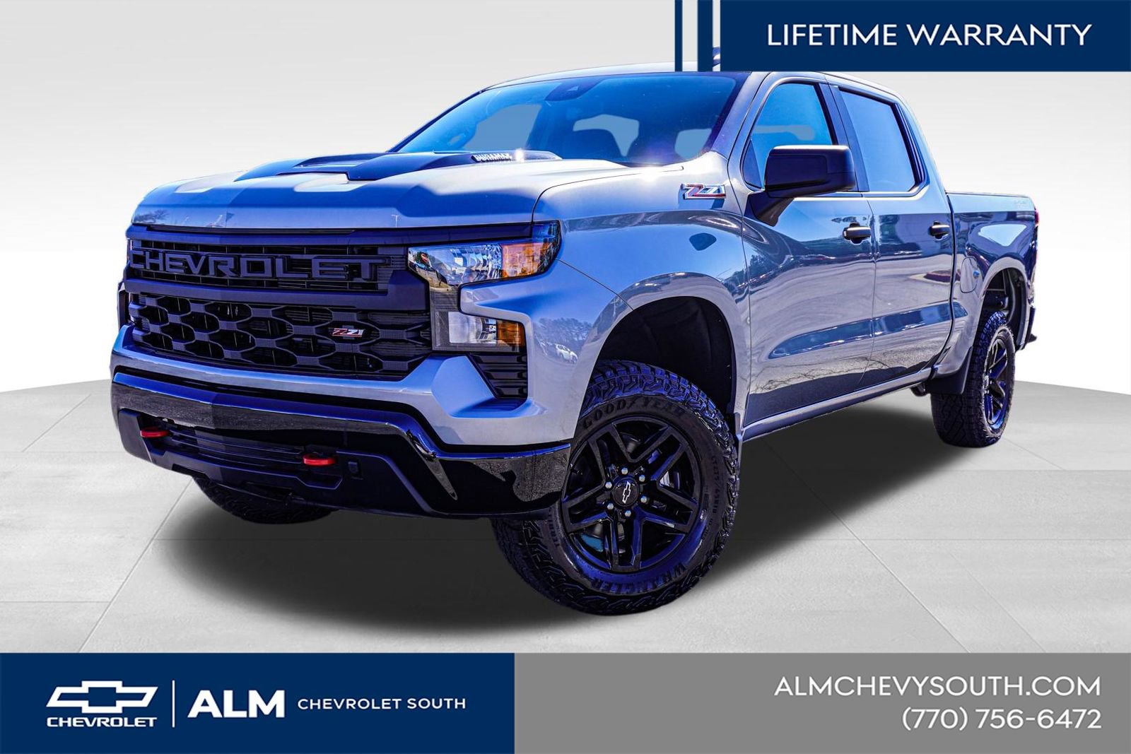 New 2026 Chevrolet Silverado 1500 Custom Trail Boss w/ LPO, Dark Essentials Package AWD/4WD image 1