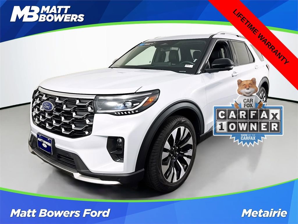 Used 2025 Ford Explorer Platinum w/ LUX Leather Package