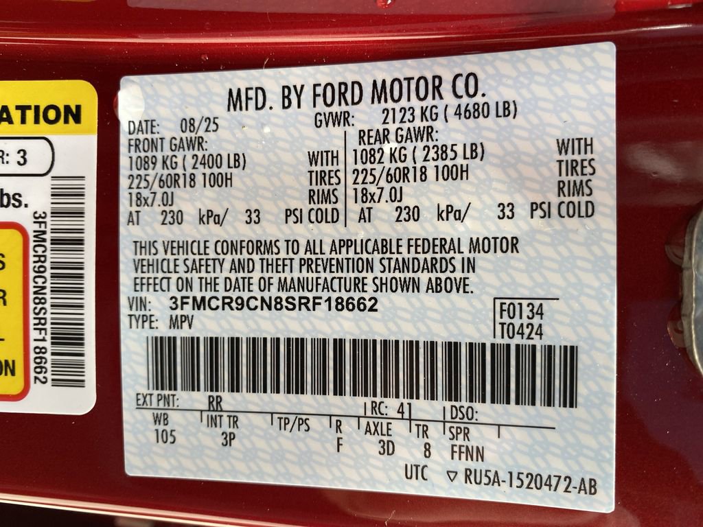 New 2025 Ford Bronco Sport Outer Banks w/ Outer Banks Tech Package+ image 54